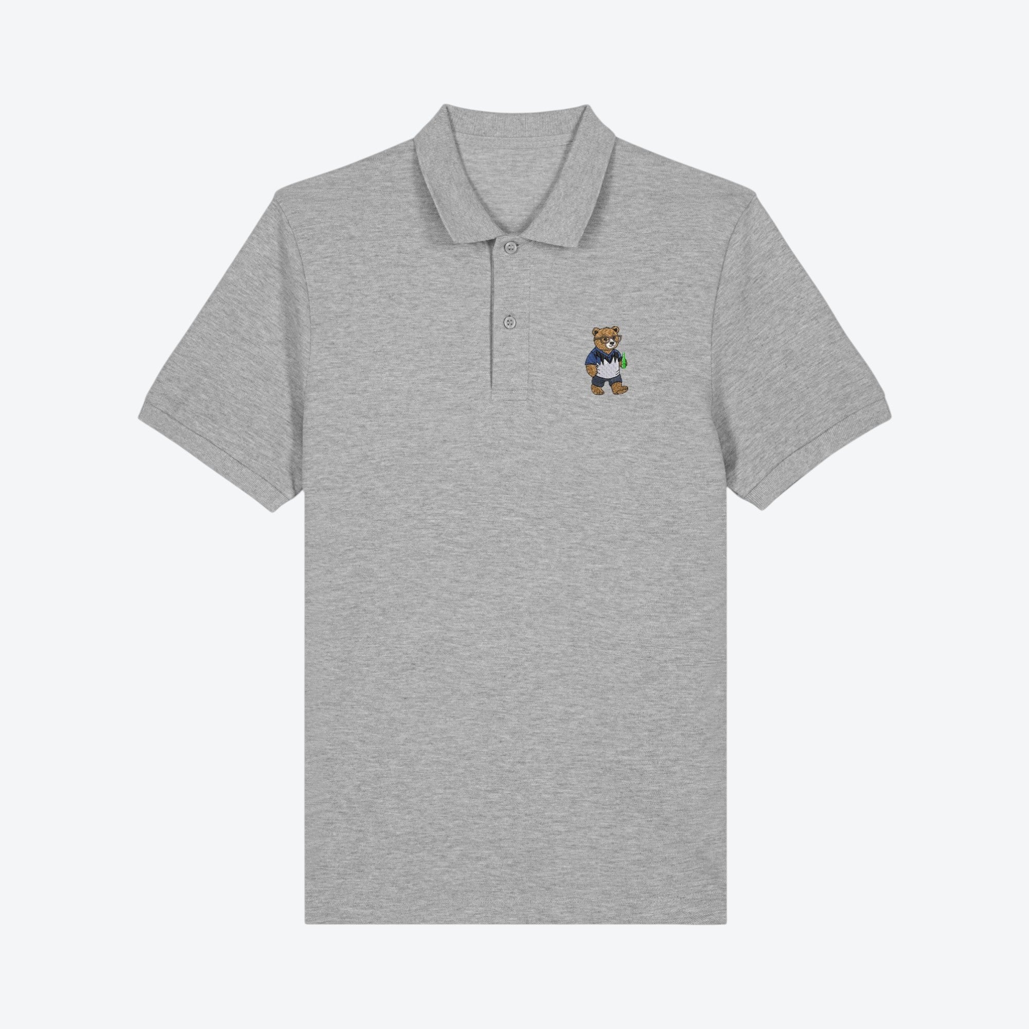 Polo - Herr Bärt mit Stadionbier