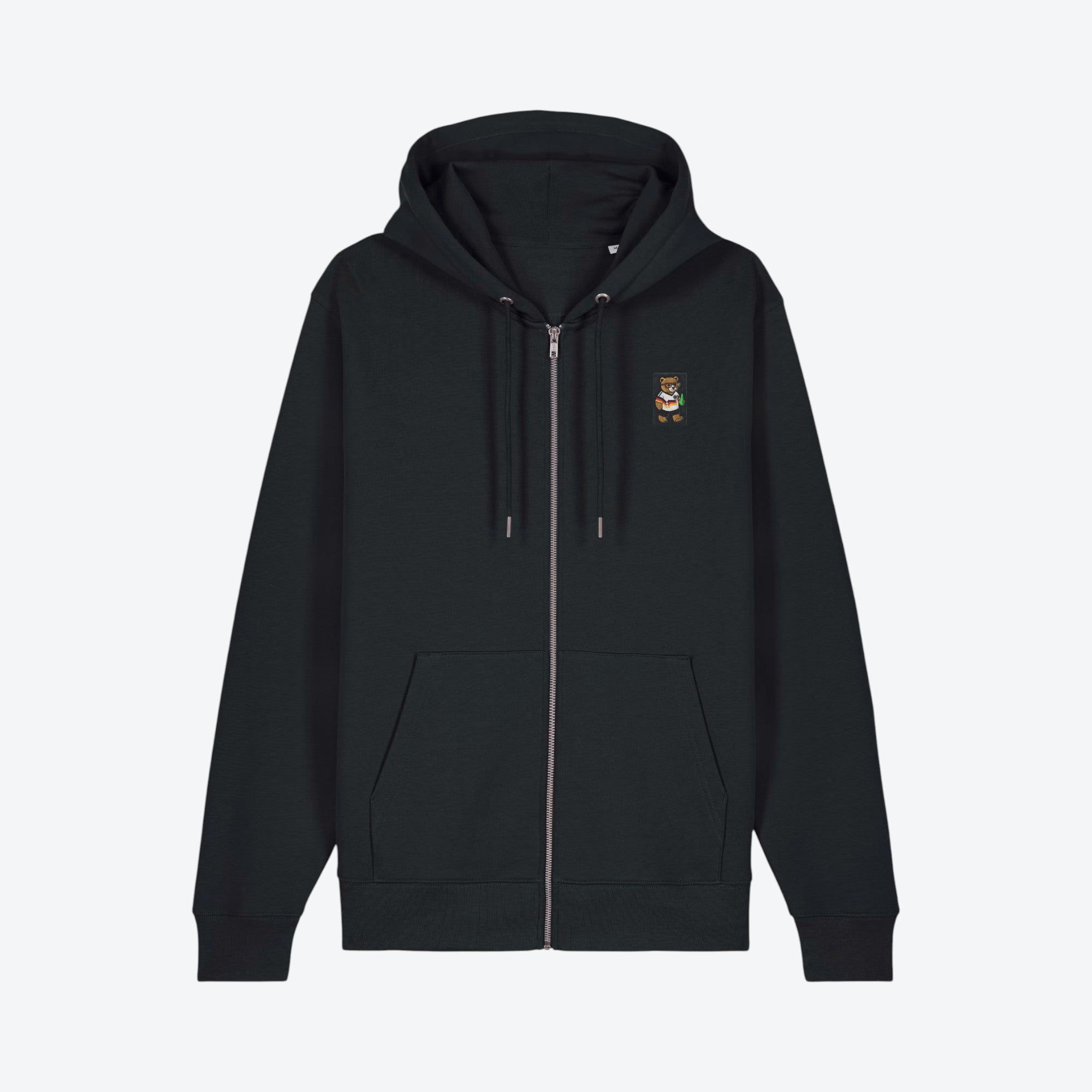 Zip-Hoodie - Herr BĂ€rt bei der WM