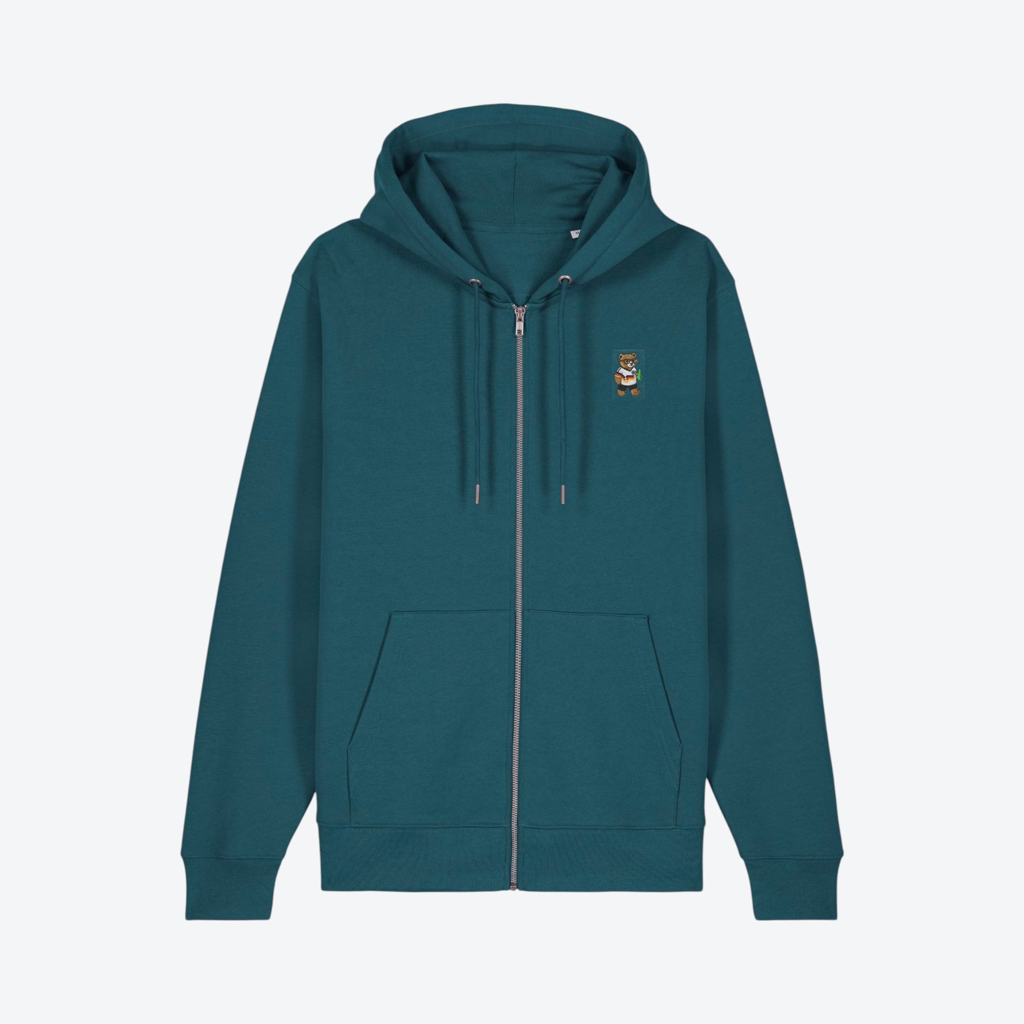 Zip-Hoodie - Herr BĂ€rt bei der WM