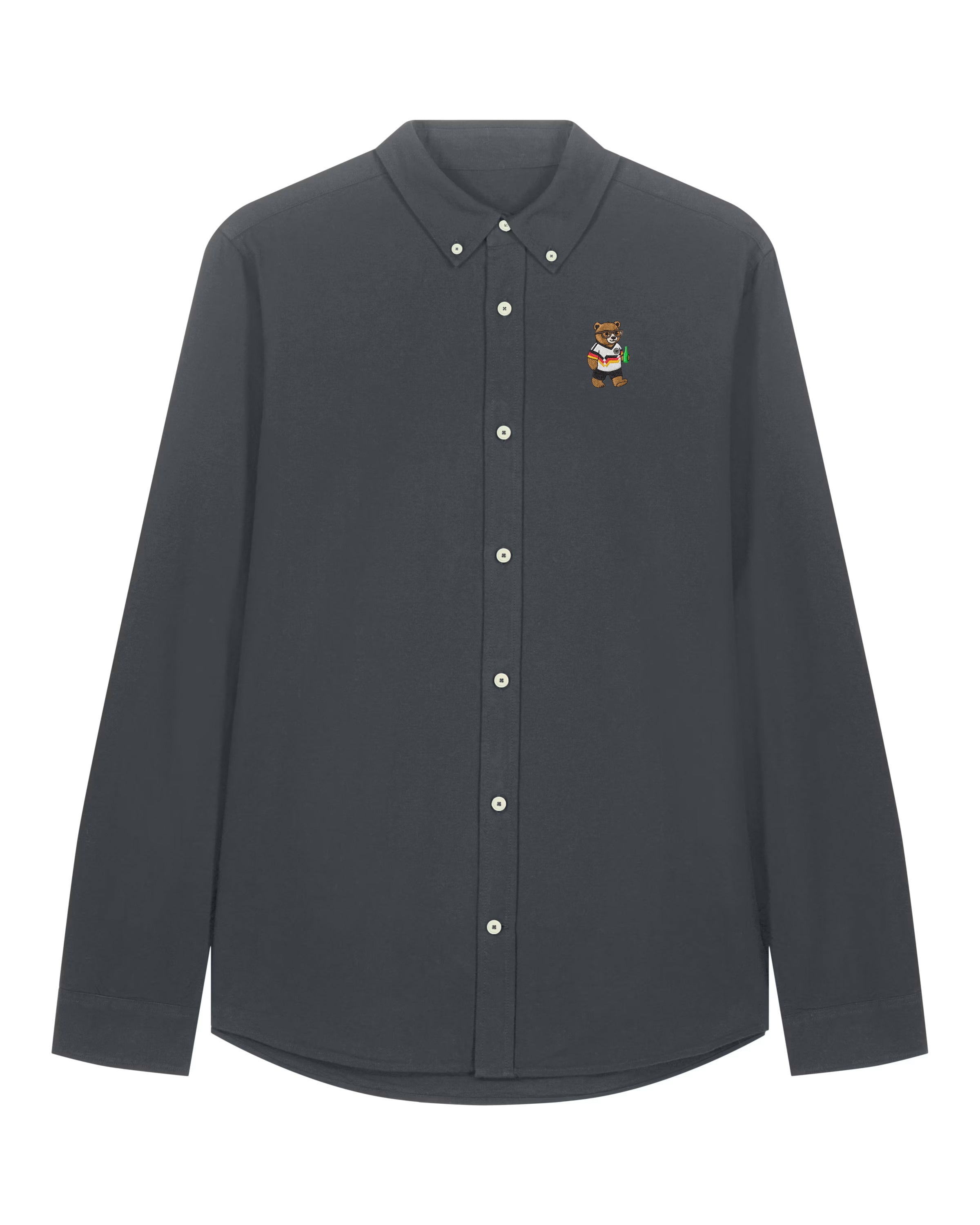 Oxford Hemd - Herr Bärt bei der WM