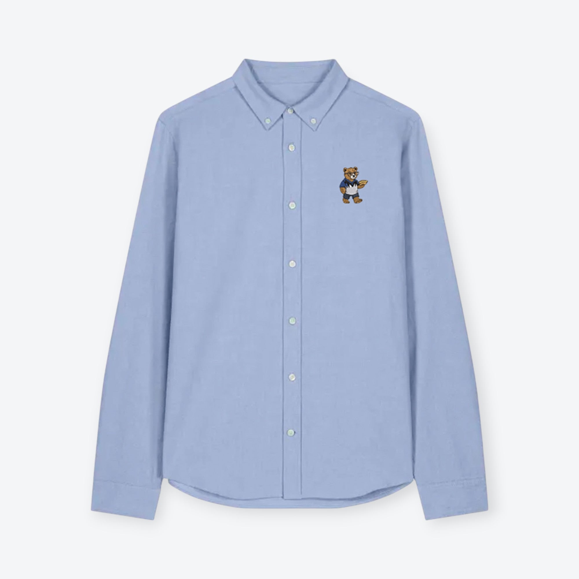 Oxford Hemd - Herr Bärt mit Stadionwurst