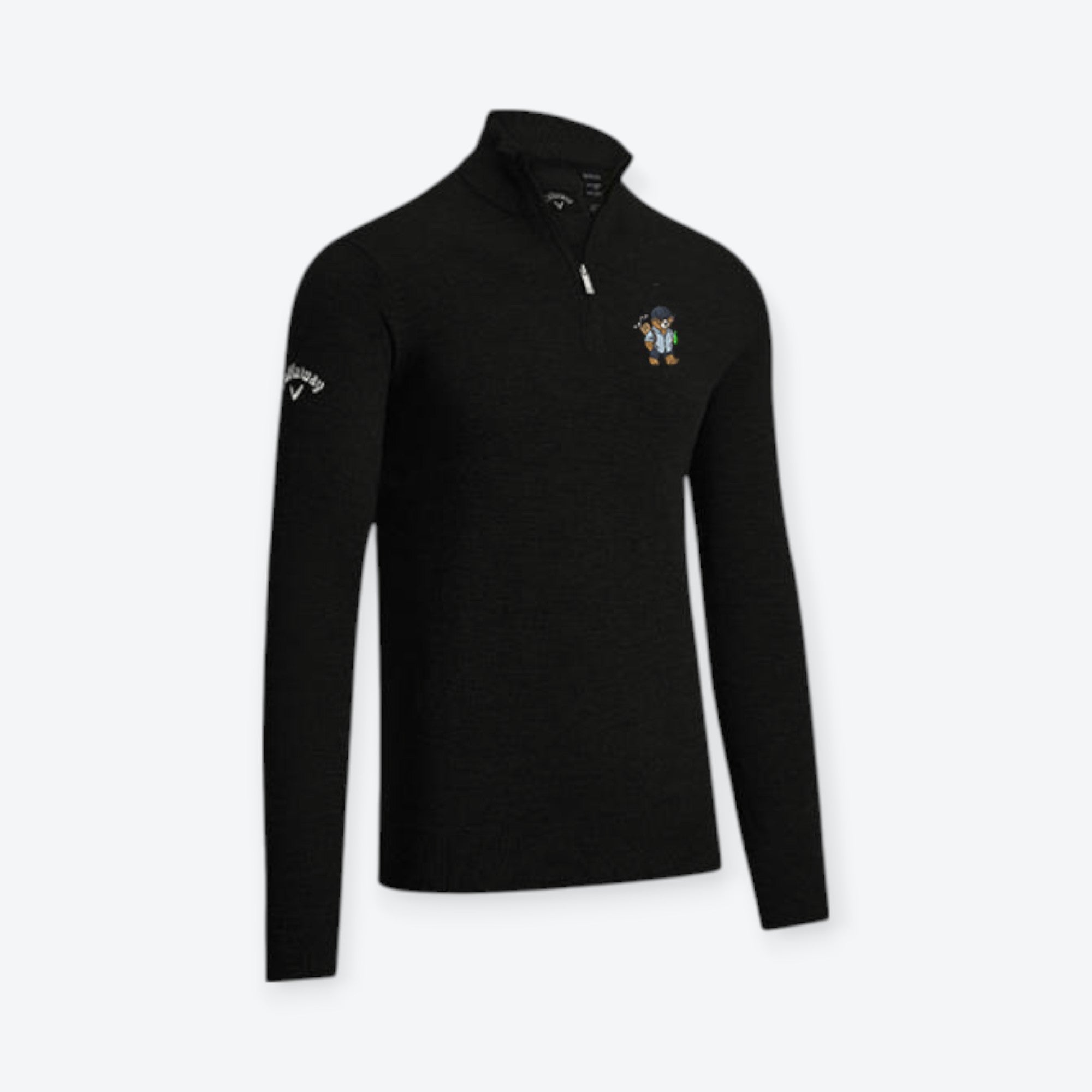 Merino Sweater - Herr Bärt beim Golf