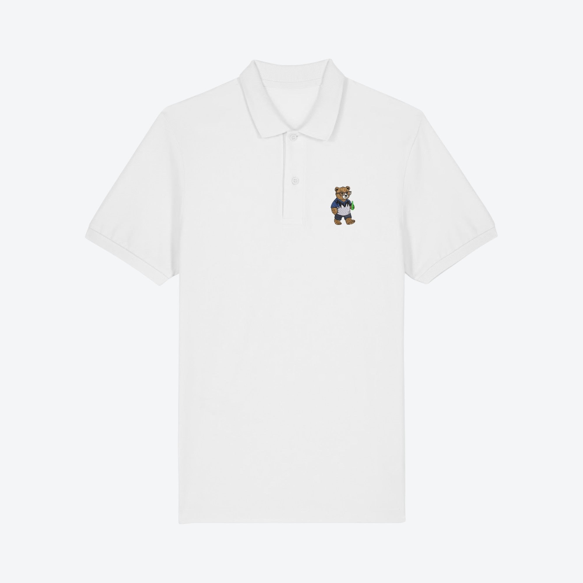 Polo - Herr Bärt mit Stadionbier