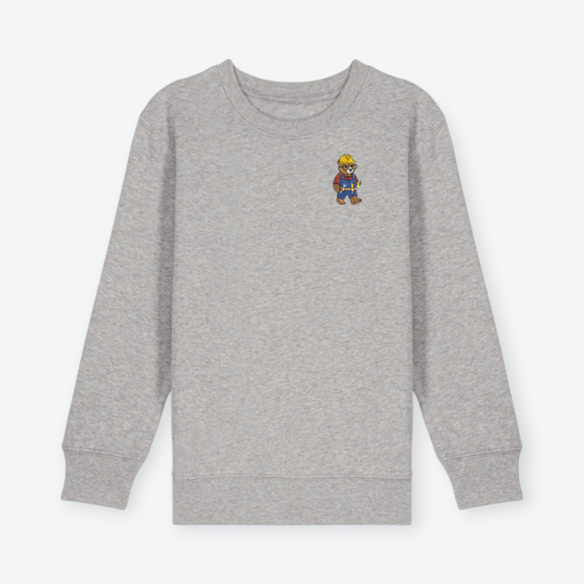 Mini Sweatshirt - Herr Bärt als Baumeister