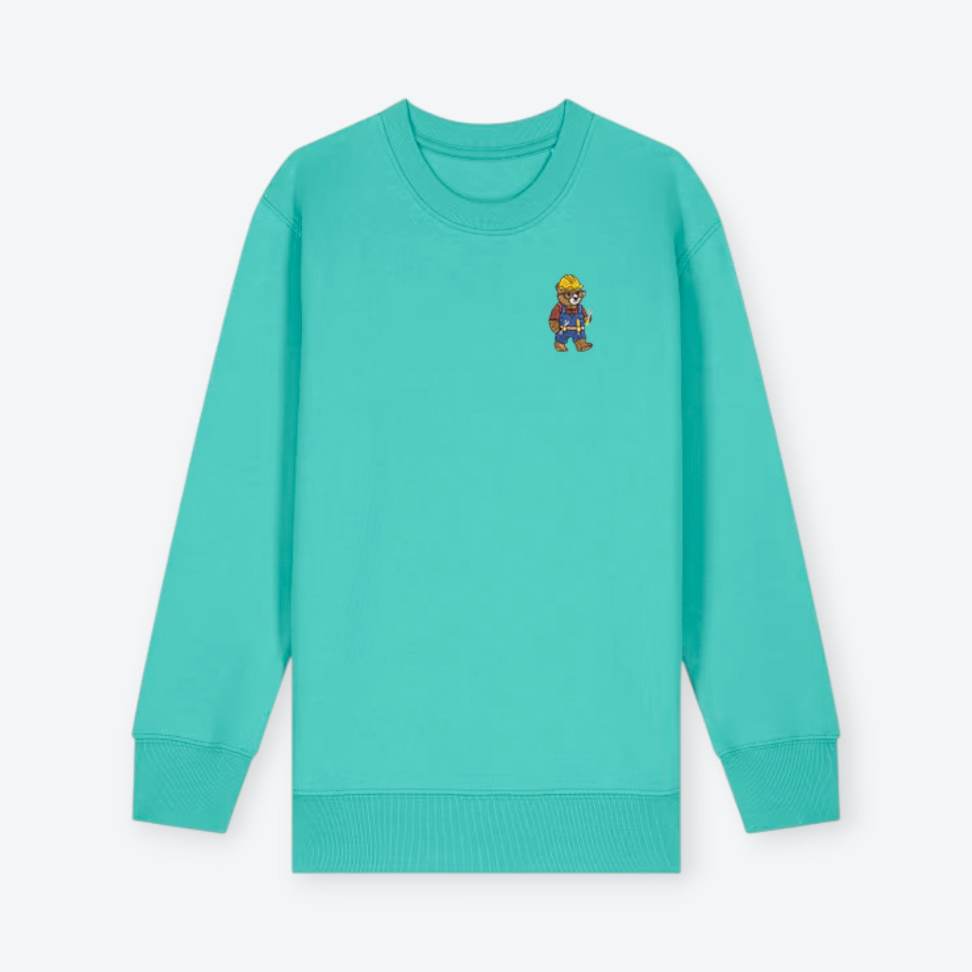 Mini Sweatshirt - Herr Bärt als Baumeister