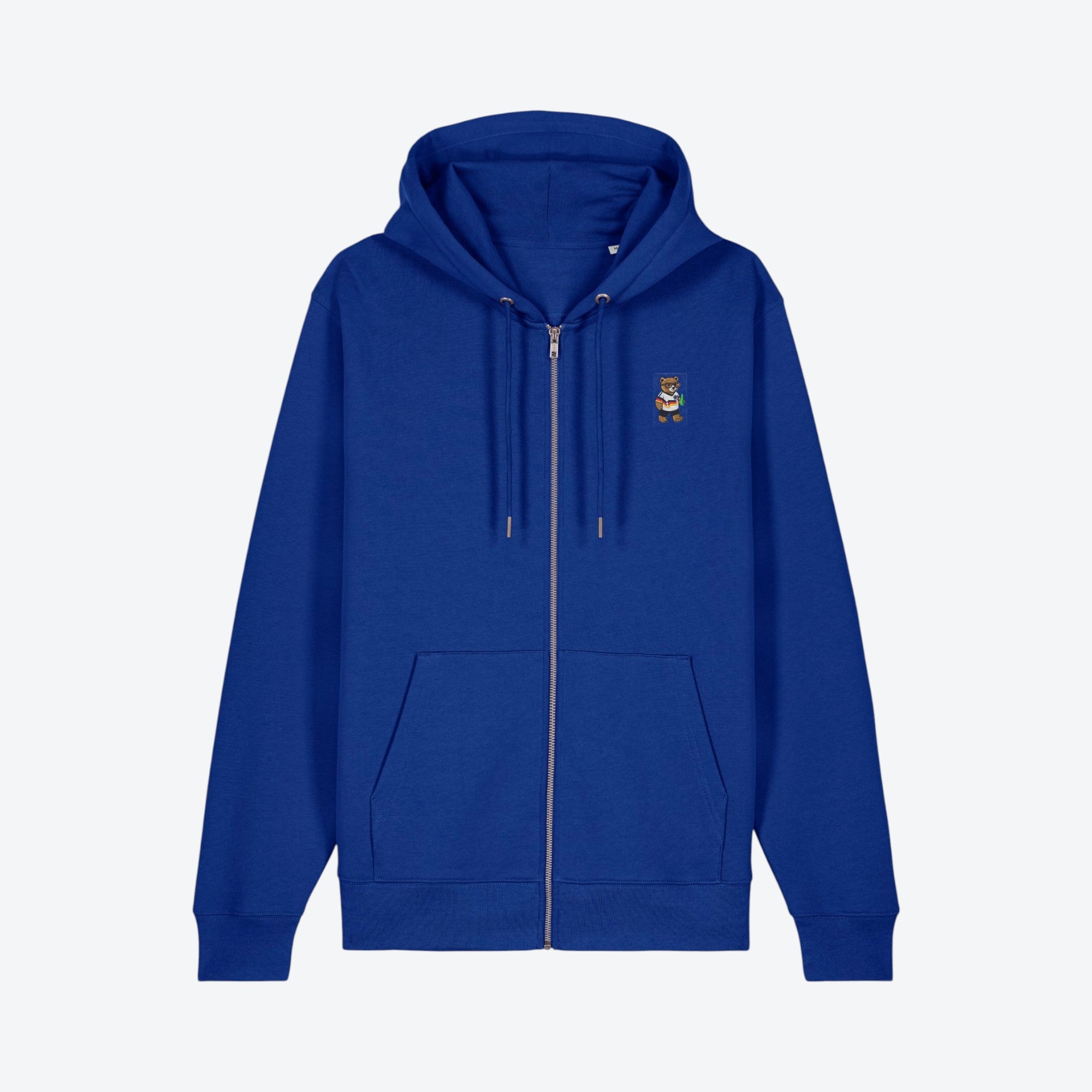 Zip-Hoodie - Herr Bärt bei der WM
