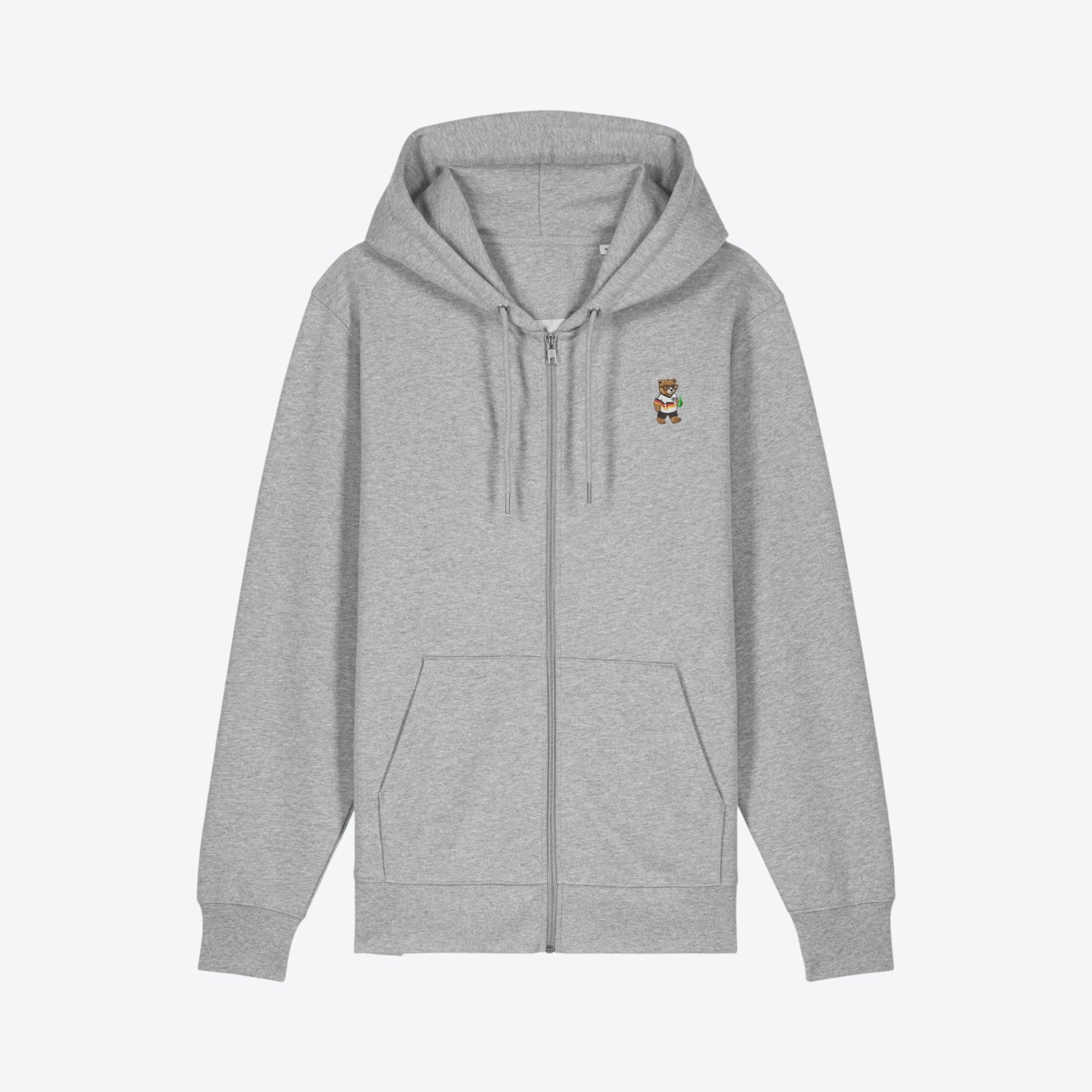 Zip-Hoodie - Herr Bärt bei der WM