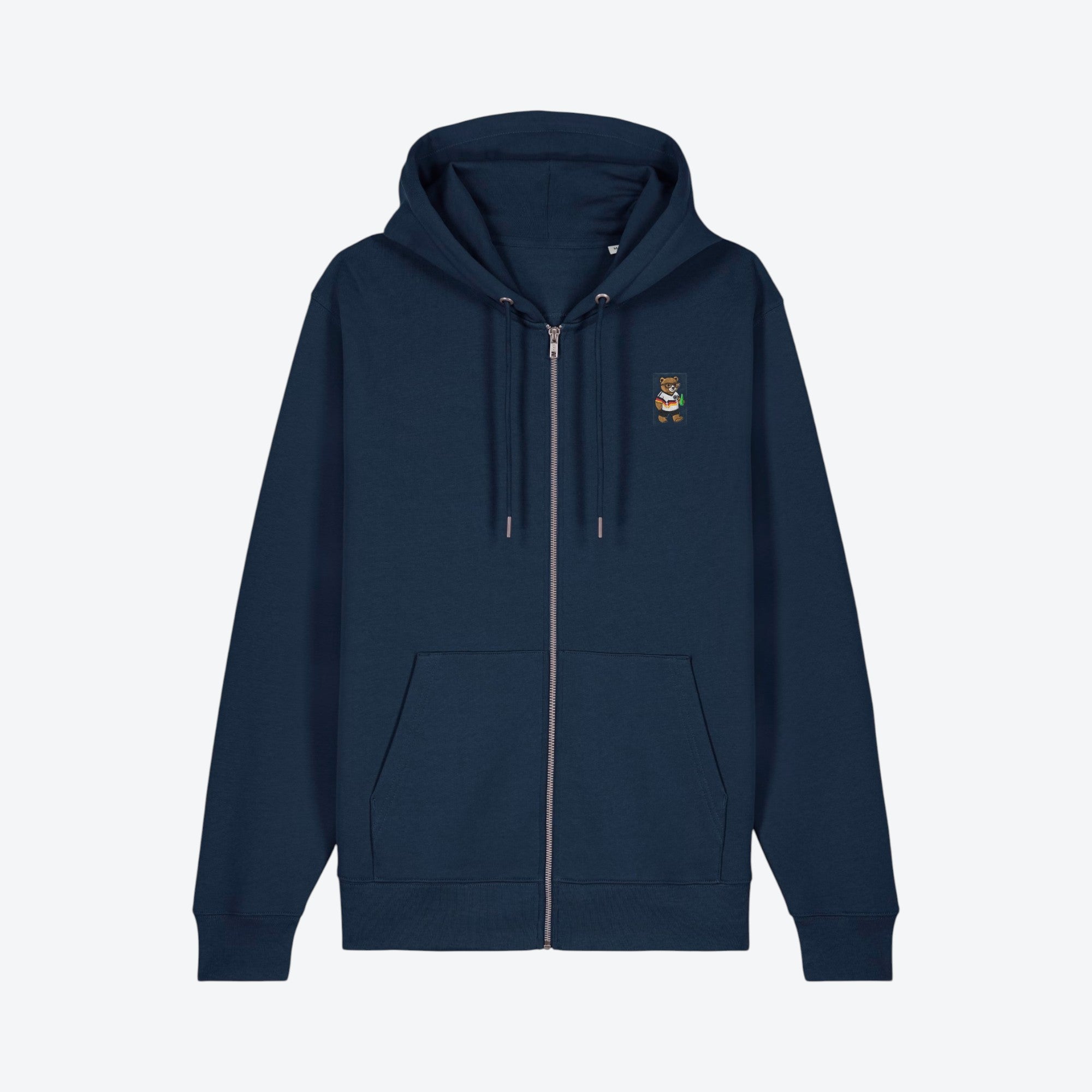 Zip-Hoodie - Herr Bärt bei der WM
